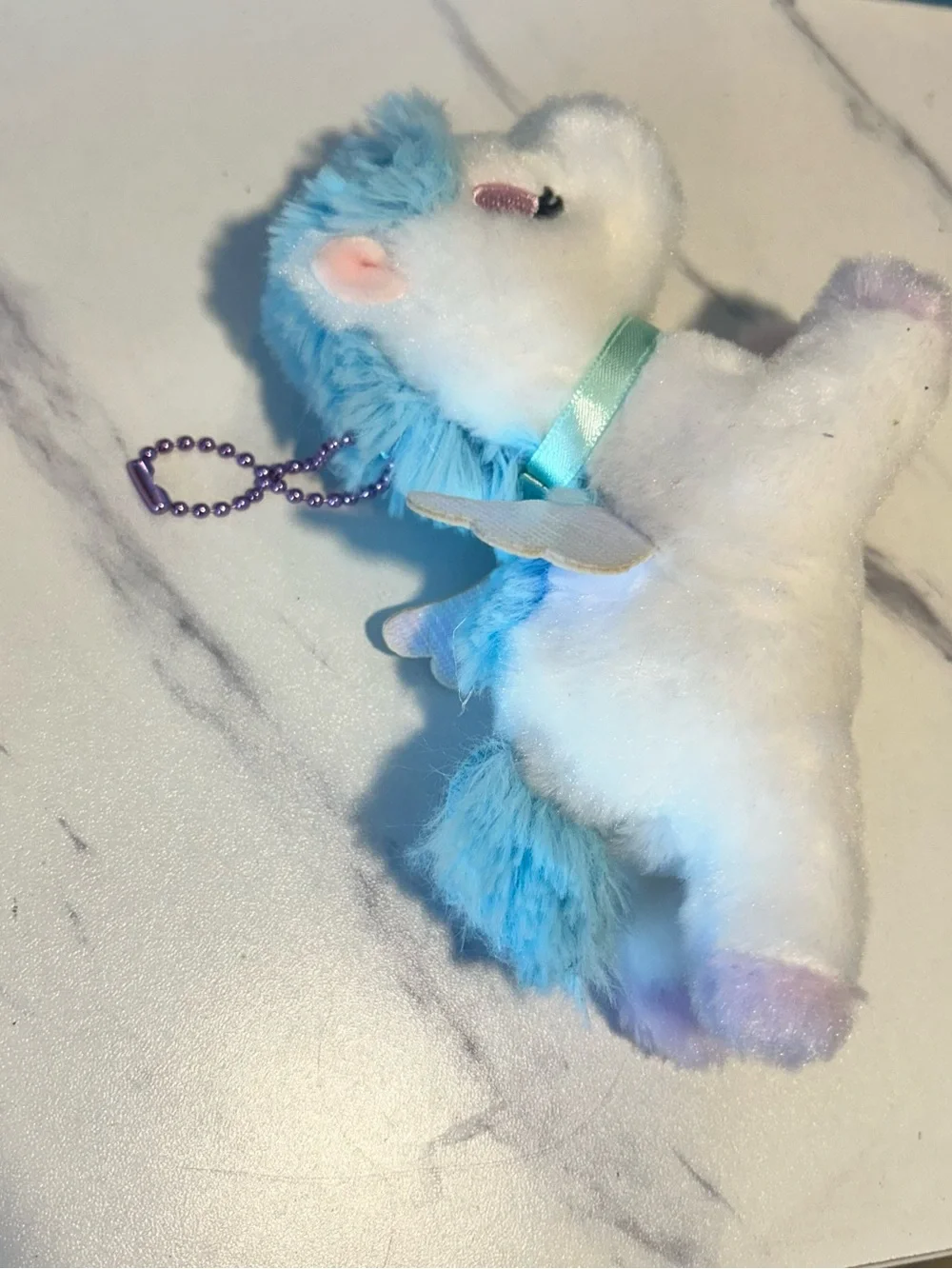 ⭐️ 5 for $25 ⭐️ amufun Plush Toy Pegasus Fantasy Pony keychain